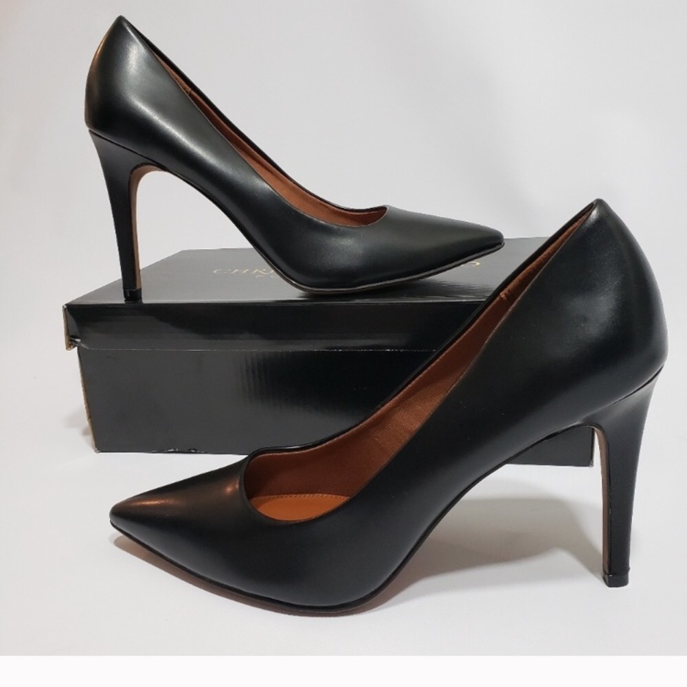 ❤️❤️Gorgeous black pumps NWT comfortable heels - Picture 3 of 8